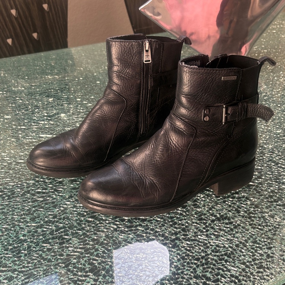 Rockport Black Ankle Boots. Size 9